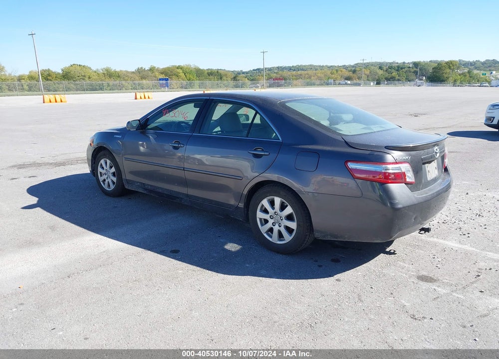 2007 TOYOTA CAMRY HYBRID VIN: JTNBB46KX73036687