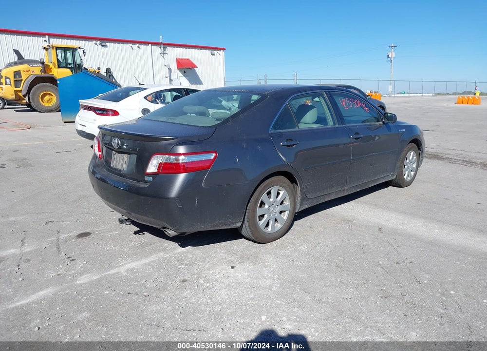 2007 TOYOTA CAMRY HYBRID VIN: JTNBB46KX73036687