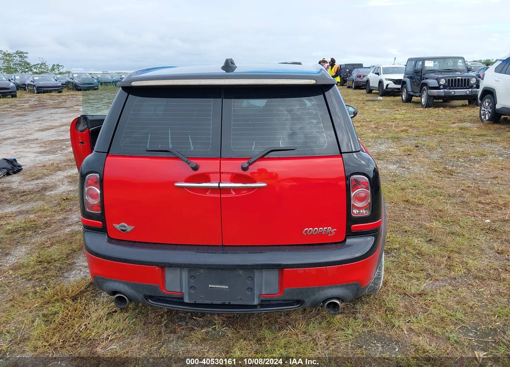 2011 MINI COOPER S CLUBMAN VIN: WMWZG3C59BTY35623