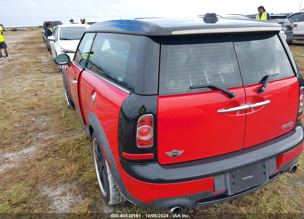 2011 MINI COOPER S CLUBMAN VIN: WMWZG3C59BTY35623