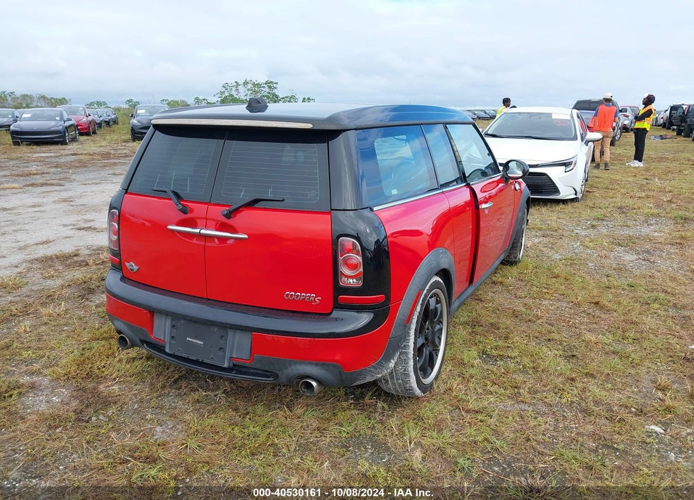 2011 MINI COOPER S CLUBMAN VIN: WMWZG3C59BTY35623