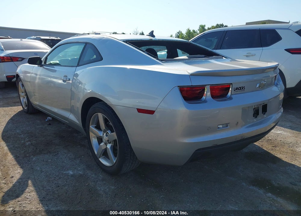 2012 CHEVROLET CAMARO 2LT VIN: 2G1FC1E38C9195536