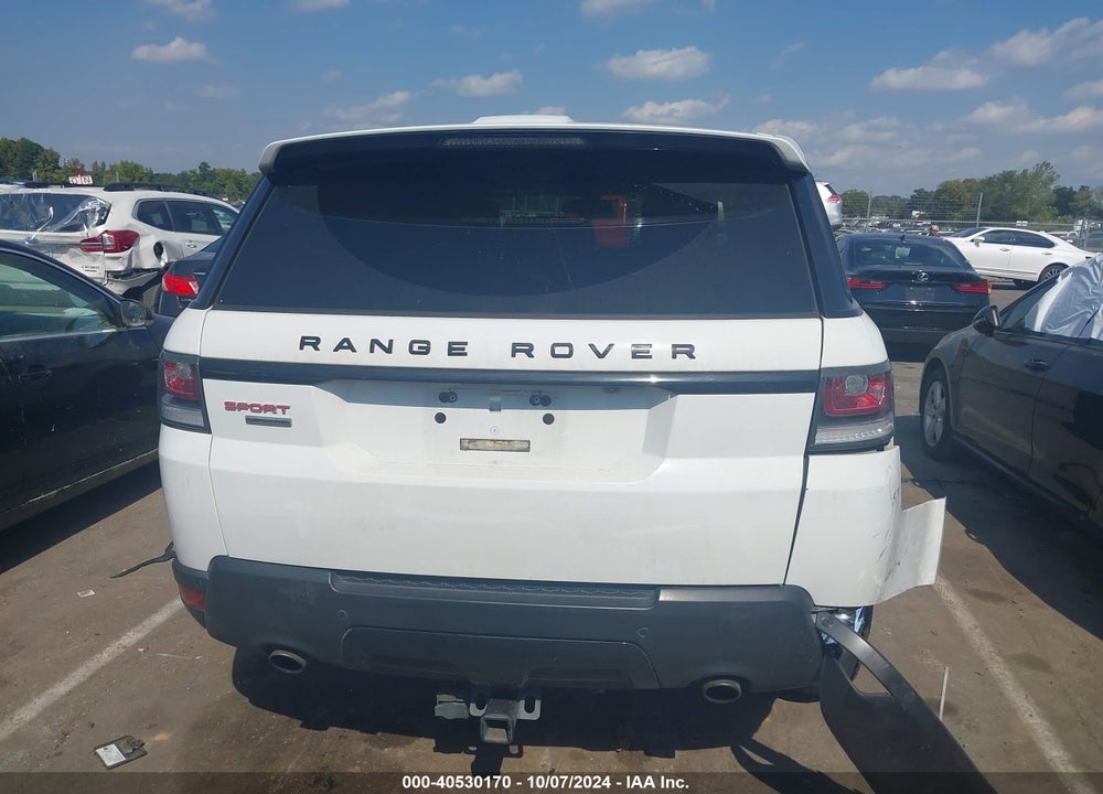 2014 LAND ROVER RANGE ROVER SPORT 5.0L V8 SUPERCHARGED VIN: SALWR2TFXEA353819