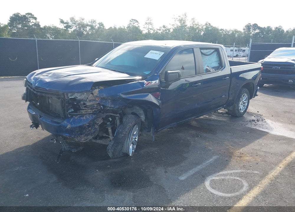 2022 CHEVROLET SILVERADO 1500 LTD 4WD SHORT BED RST VIN: 1GCUYEED6NZ168604