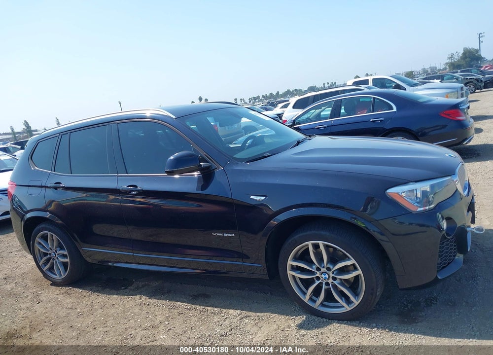 2015 BMW X3 XDRIVE28D VIN: 5UXWY3C54F0F83758