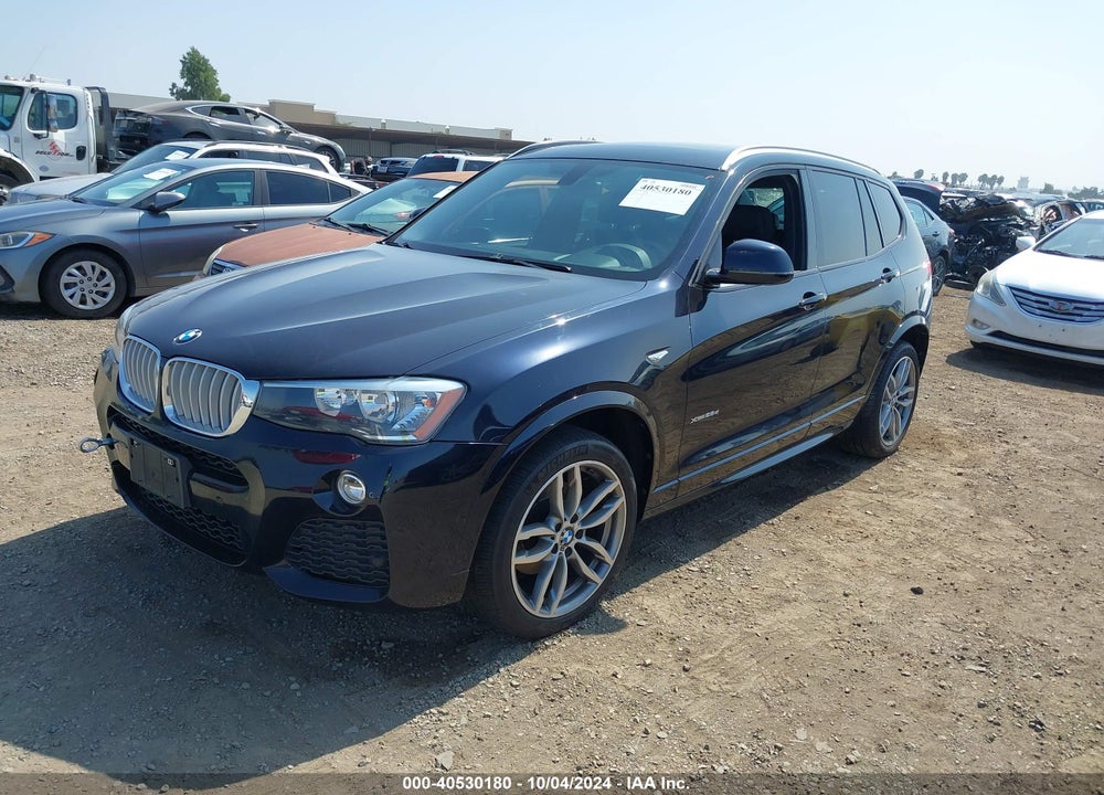 2015 BMW X3 XDRIVE28D VIN: 5UXWY3C54F0F83758
