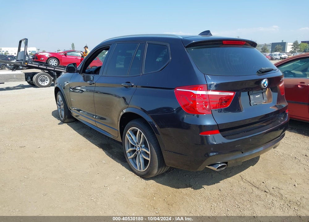 2015 BMW X3 XDRIVE28D VIN: 5UXWY3C54F0F83758