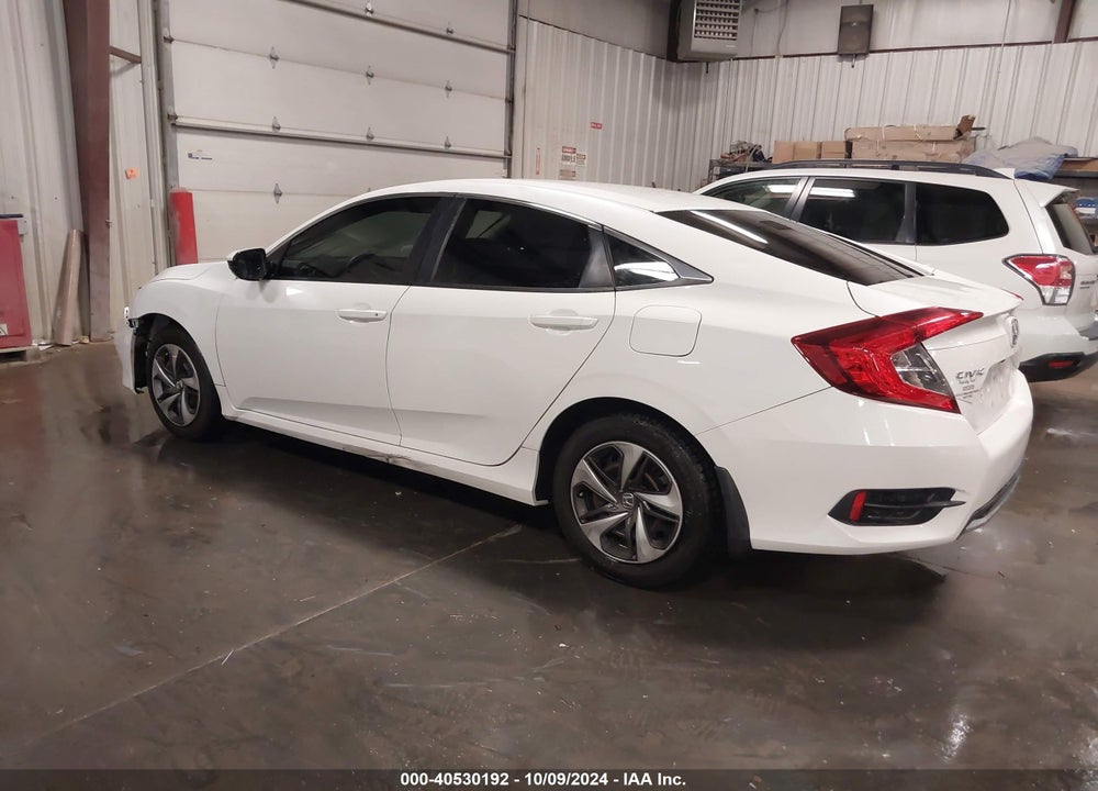 2019 HONDA CIVIC LX VIN: 19XFC2F65KE015547