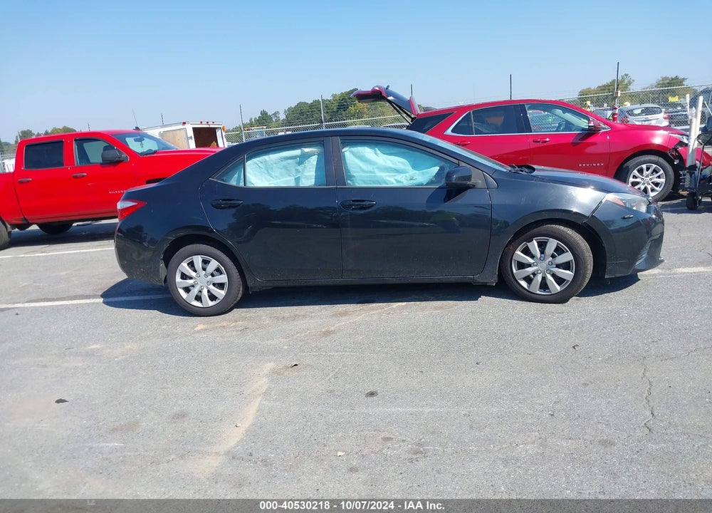 2016 TOYOTA COROLLA LE VIN: 5YFBURHE5GP390529