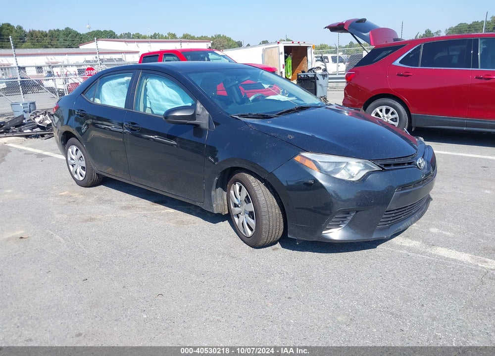 2016 TOYOTA COROLLA LE VIN: 5YFBURHE5GP390529