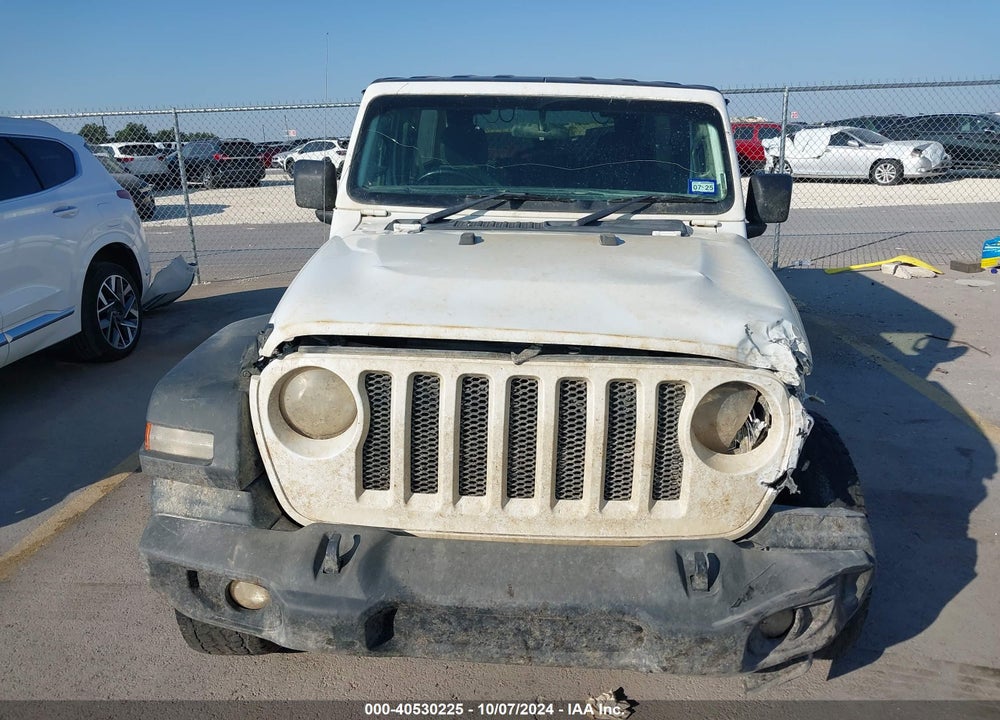 2022 JEEP WRANGLER UNLIMITED SPORT RHD 4X4 VIN: 1C4HJXKN0NW146291