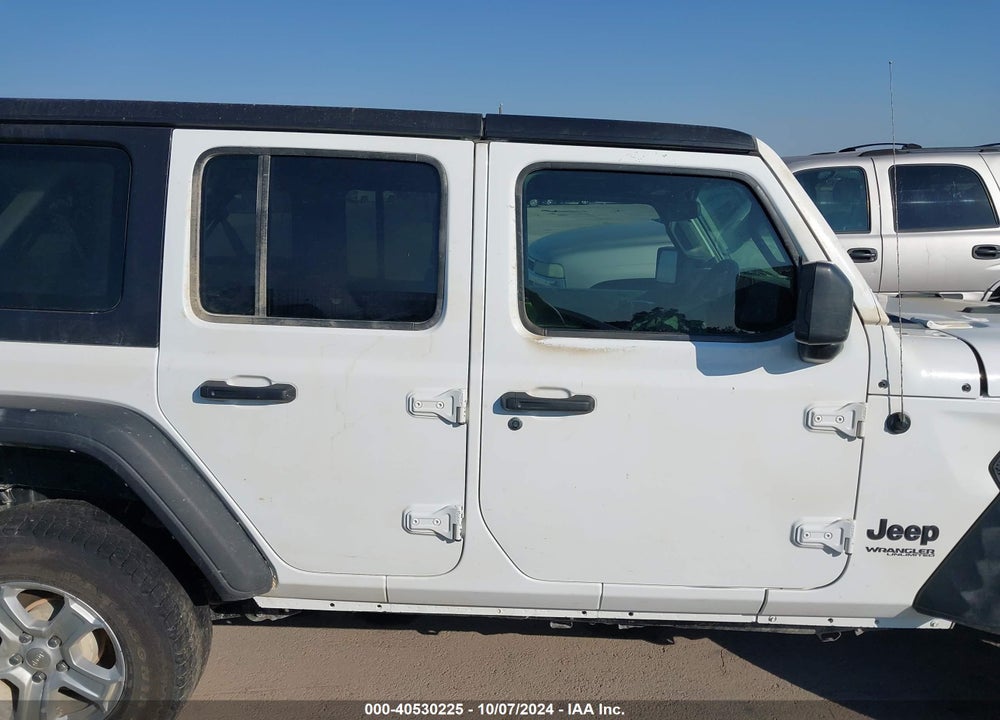 2022 JEEP WRANGLER UNLIMITED SPORT RHD 4X4 VIN: 1C4HJXKN0NW146291