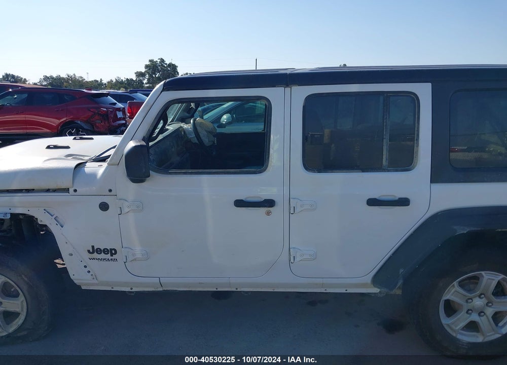 2022 JEEP WRANGLER UNLIMITED SPORT RHD 4X4 VIN: 1C4HJXKN0NW146291