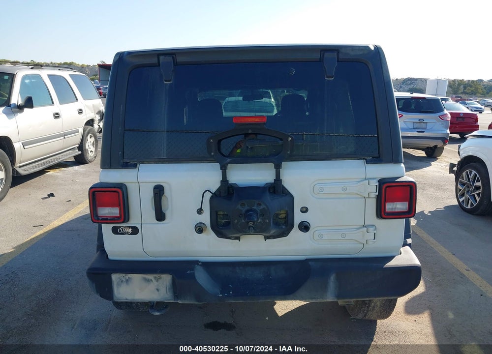 2022 JEEP WRANGLER UNLIMITED SPORT RHD 4X4 VIN: 1C4HJXKN0NW146291