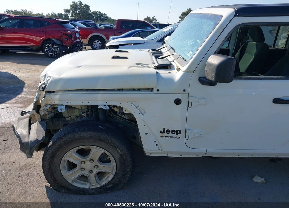 2022 JEEP WRANGLER UNLIMITED SPORT RHD 4X4 VIN: 1C4HJXKN0NW146291