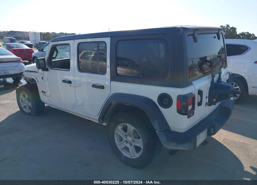 2022 JEEP WRANGLER UNLIMITED SPORT RHD 4X4 VIN: 1C4HJXKN0NW146291
