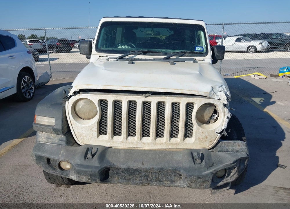 2022 JEEP WRANGLER UNLIMITED SPORT RHD 4X4 VIN: 1C4HJXKN0NW146291