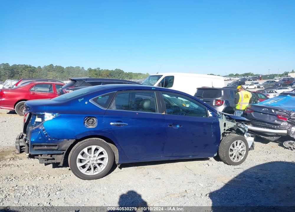 2018 NISSAN SENTRA SV VIN: 3N1AB7AP0JY346398