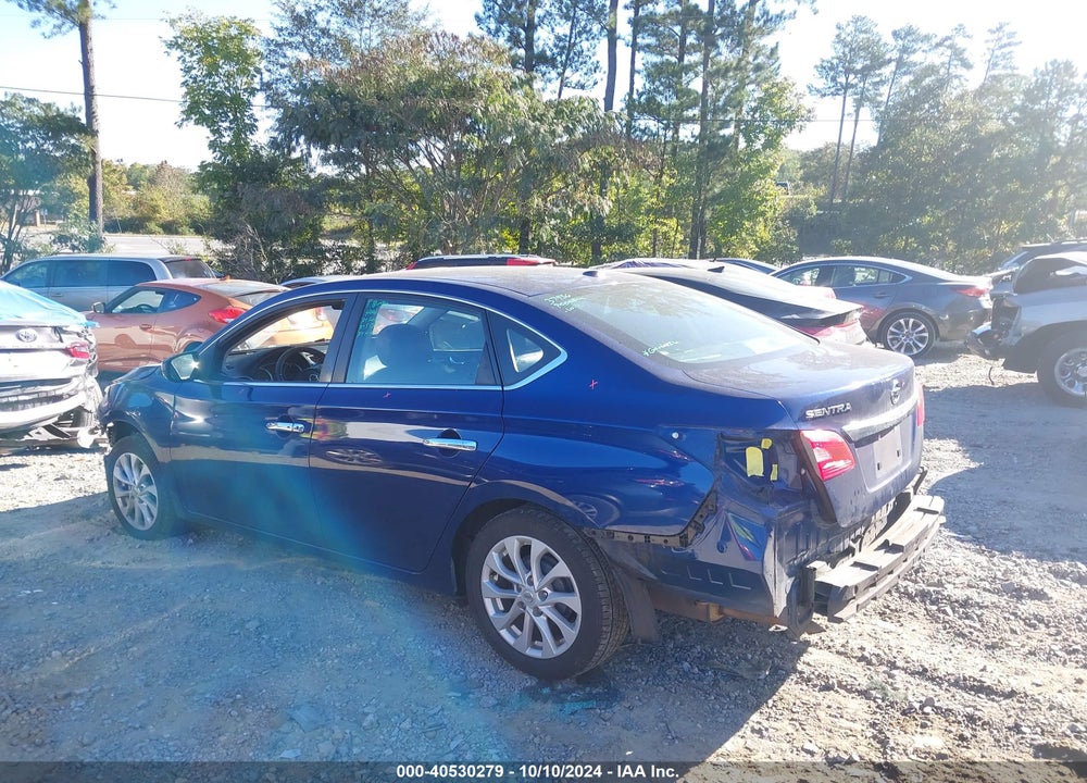 2018 NISSAN SENTRA SV VIN: 3N1AB7AP0JY346398