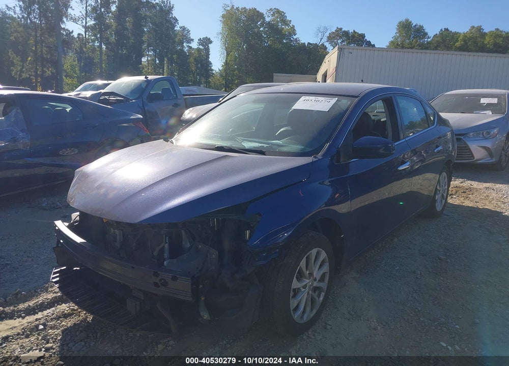 2018 NISSAN SENTRA SV VIN: 3N1AB7AP0JY346398