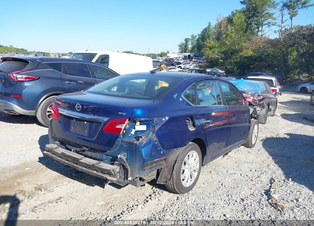 2018 NISSAN SENTRA SV VIN: 3N1AB7AP0JY346398