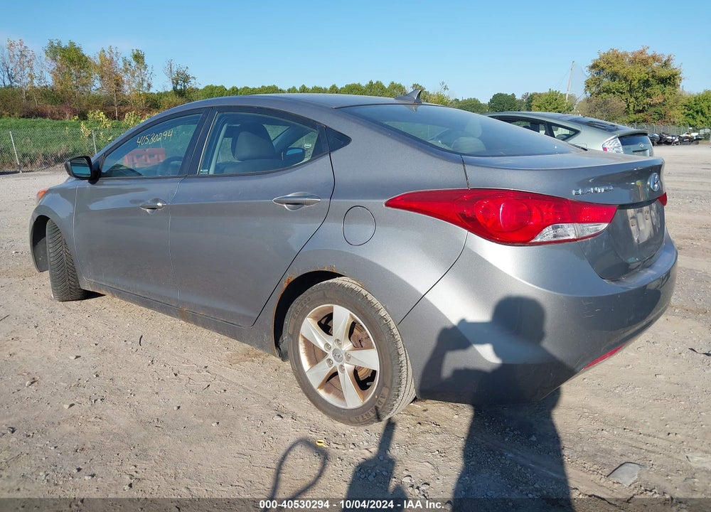 2012 HYUNDAI ELANTRA GLS (ULSAN PLANT) VIN: KMHDH4AE7CU384590