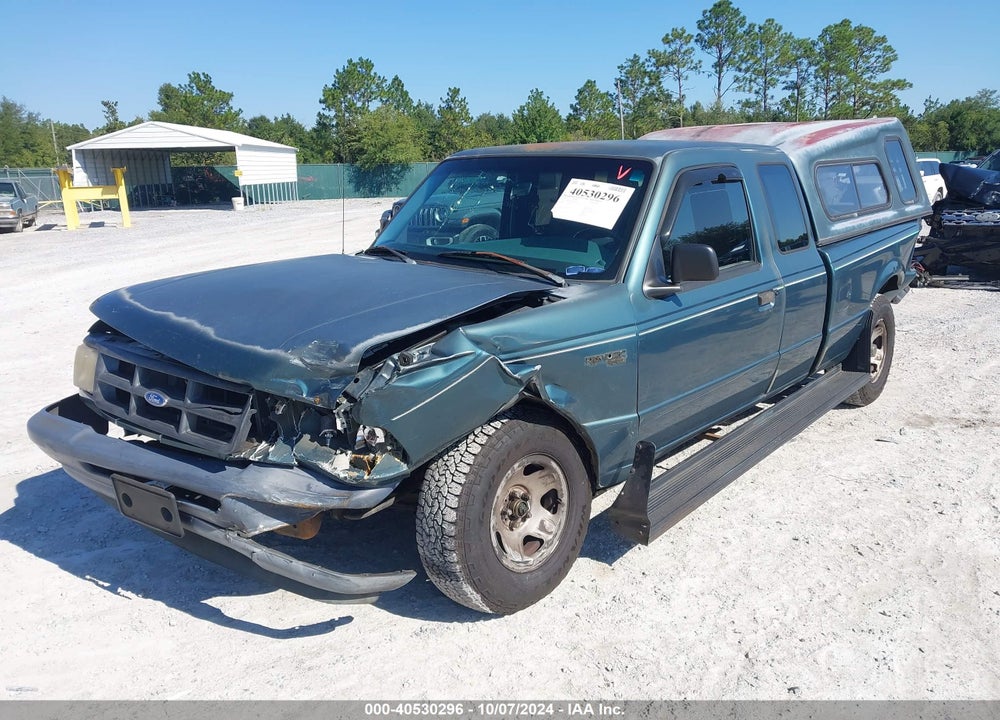 1997 FORD RANGER SPLASH/XLT VIN: 1FTCR14X5VTA58790
