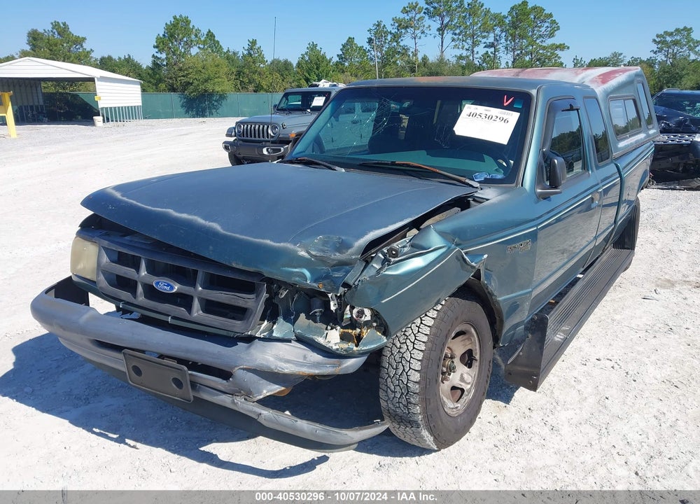 1997 FORD RANGER SPLASH/XLT VIN: 1FTCR14X5VTA58790