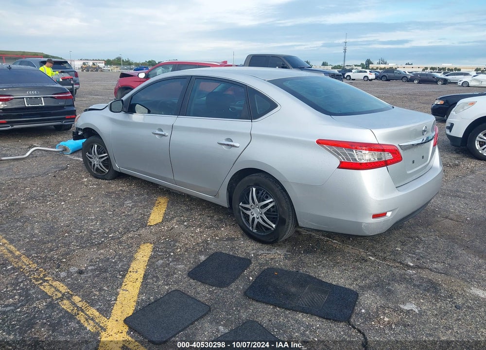 2014 NISSAN SENTRA S VIN: 3N1AB7AP2EY201191