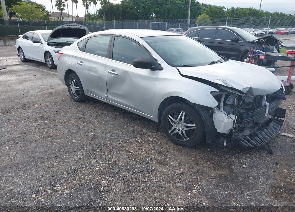 2014 NISSAN SENTRA S VIN: 3N1AB7AP2EY201191