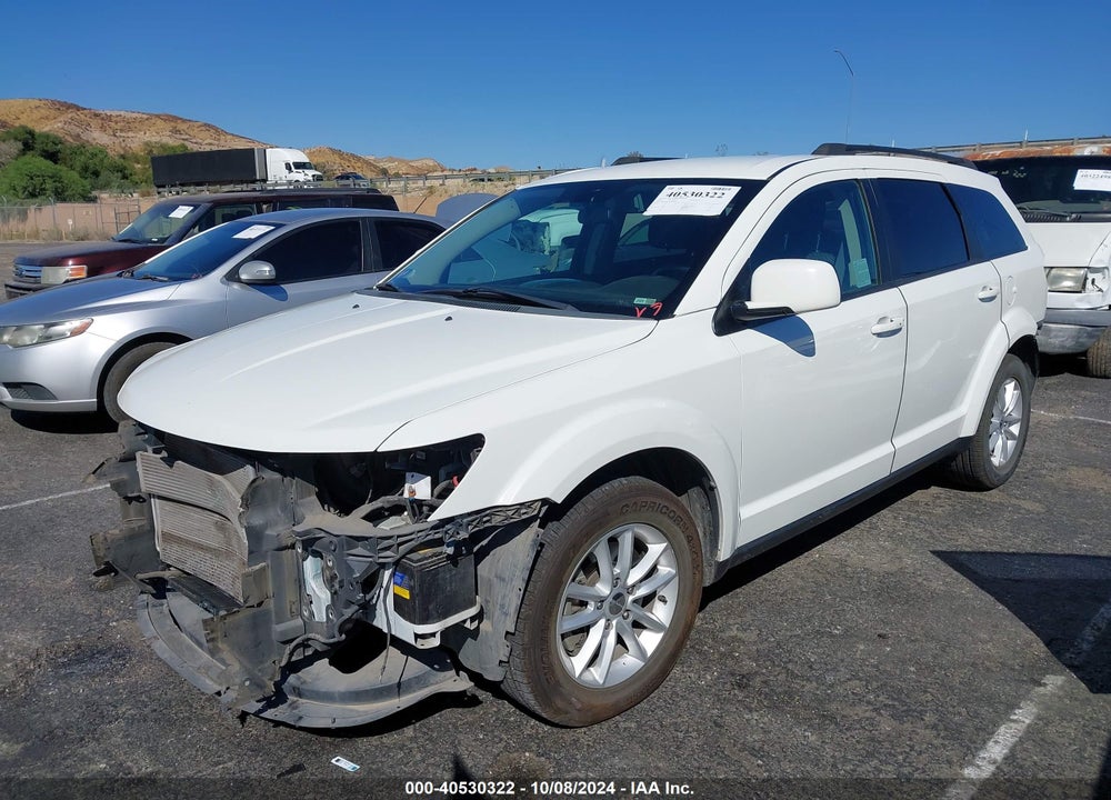 2017 DODGE JOURNEY SXT VIN: 3C4PDCBG7HT509743