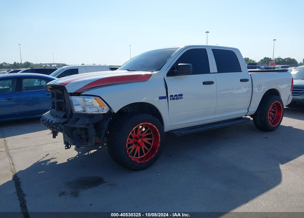 2018 RAM 1500 EXPRESS 4X2 5'7 BOX VIN: 1C6RR6KT1JS350158