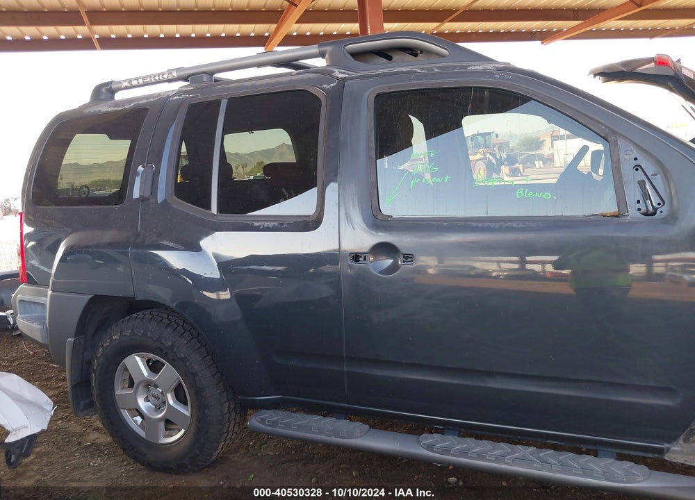 2008 NISSAN XTERRA S VIN: 5N1AN08U18C536975