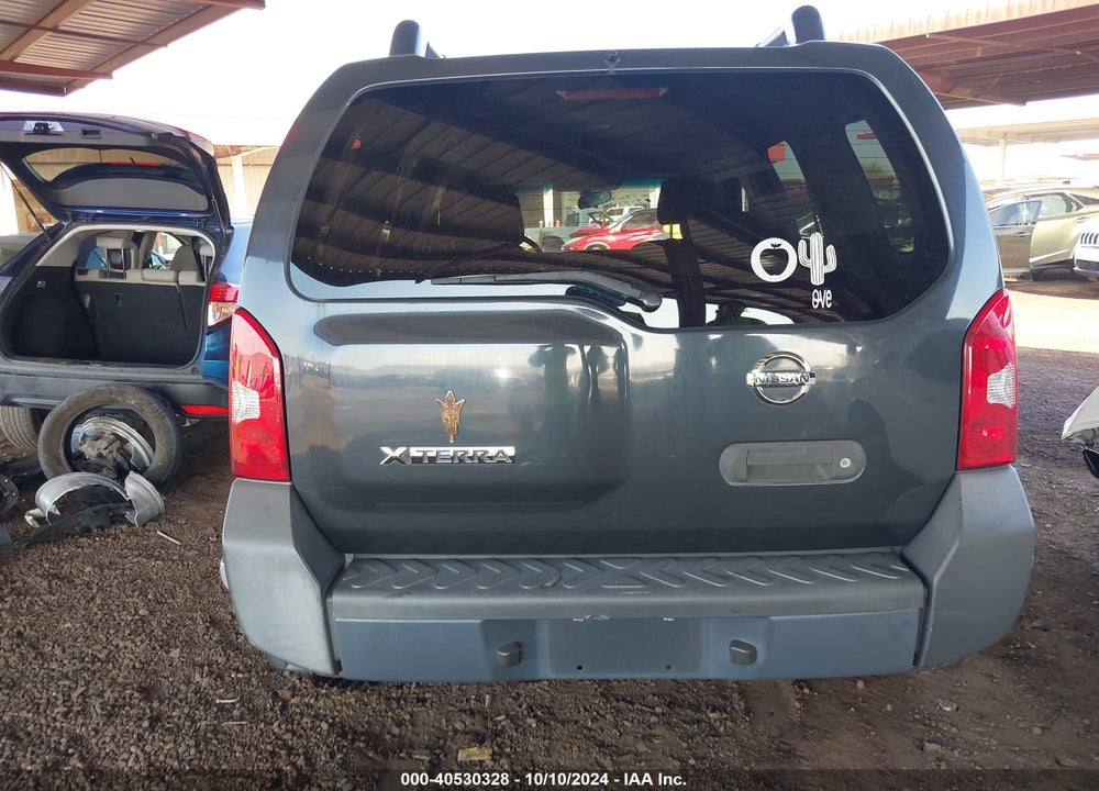 2008 NISSAN XTERRA S VIN: 5N1AN08U18C536975