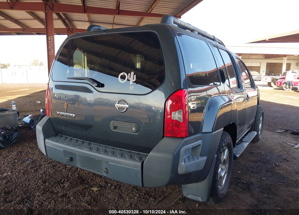 2008 NISSAN XTERRA S VIN: 5N1AN08U18C536975