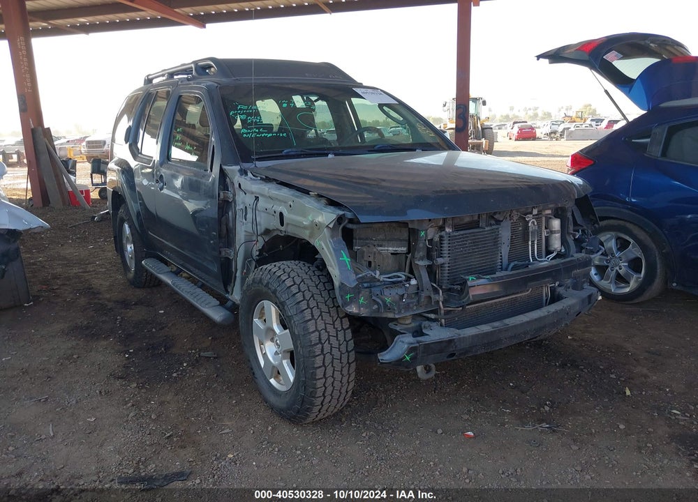 2008 NISSAN XTERRA S VIN: 5N1AN08U18C536975