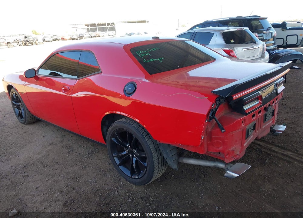 2016 DODGE CHALLENGER R/T VIN: 2C3CDZBT9GH289743