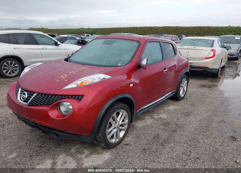 2011 NISSAN JUKE SV VIN: JN8AF5MR4BT009136