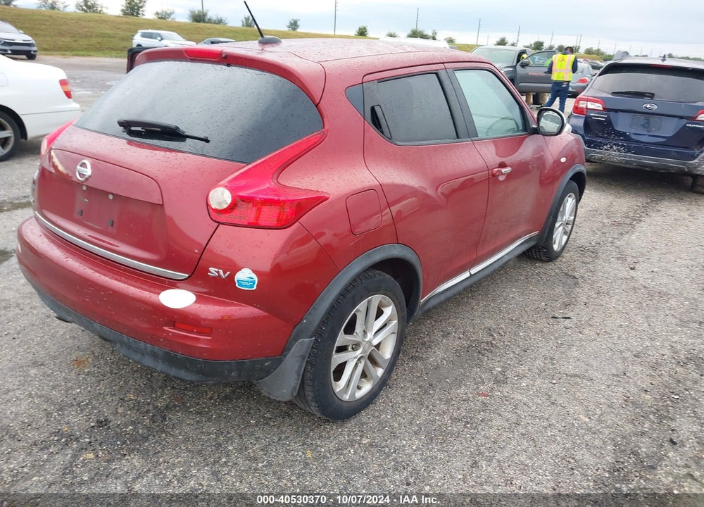 2011 NISSAN JUKE SV VIN: JN8AF5MR4BT009136