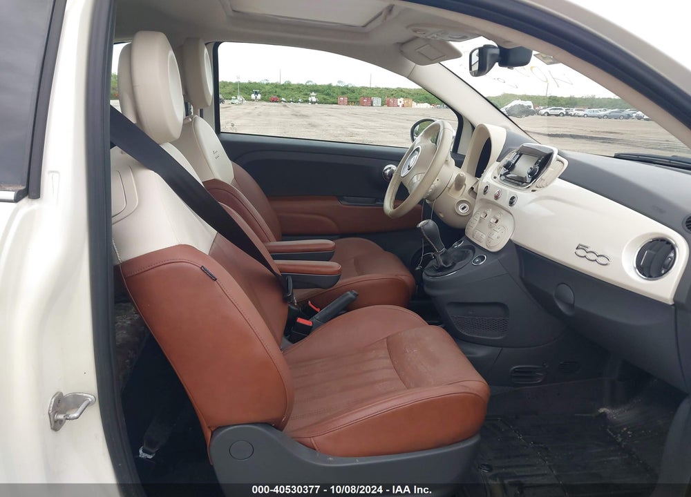 2018 FIAT 500 LOUNGE VIN: 3C3CFFCH1JT377980