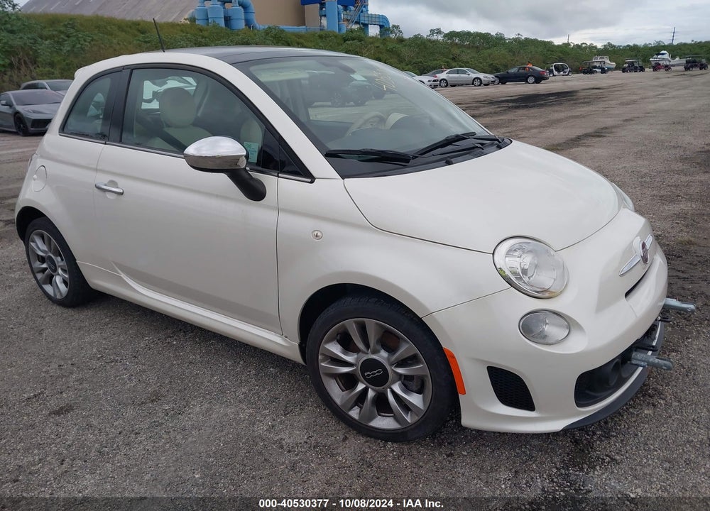 2018 FIAT 500 LOUNGE VIN: 3C3CFFCH1JT377980