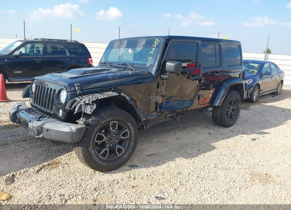 2018 JEEP WRANGLER JK UNLIMITED ALTITUDE 4X4 VIN: 1C4BJWEG2JL852901