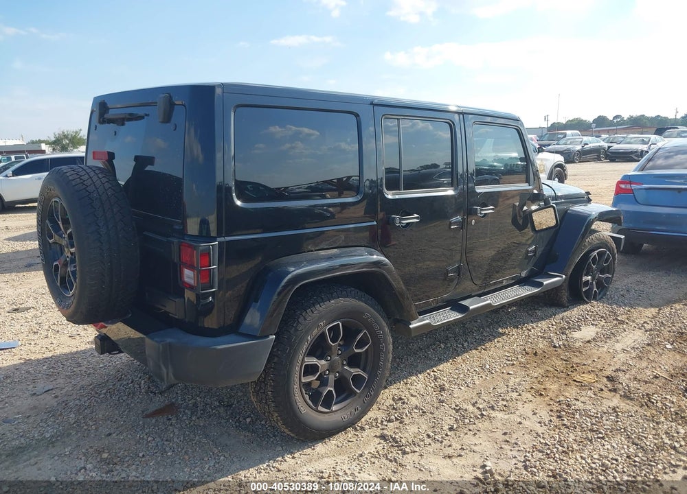2018 JEEP WRANGLER JK UNLIMITED ALTITUDE 4X4 VIN: 1C4BJWEG2JL852901