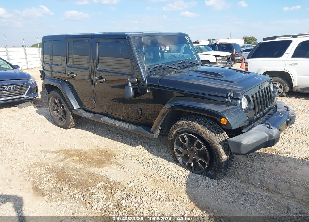 2018 JEEP WRANGLER JK UNLIMITED ALTITUDE 4X4 VIN: 1C4BJWEG2JL852901