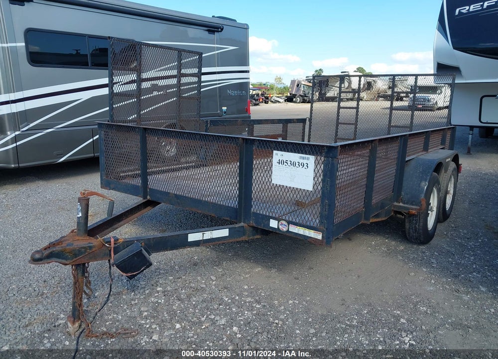 2021 TRIPLE CROWN 7X12 UTILITY TRAILER VIN: 1XNBU1225M1124094