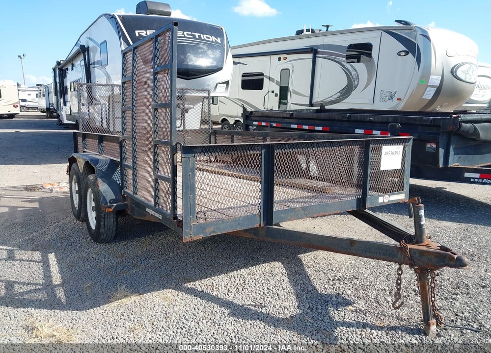 2021 TRIPLE CROWN 7X12 UTILITY TRAILER VIN: 1XNBU1225M1124094