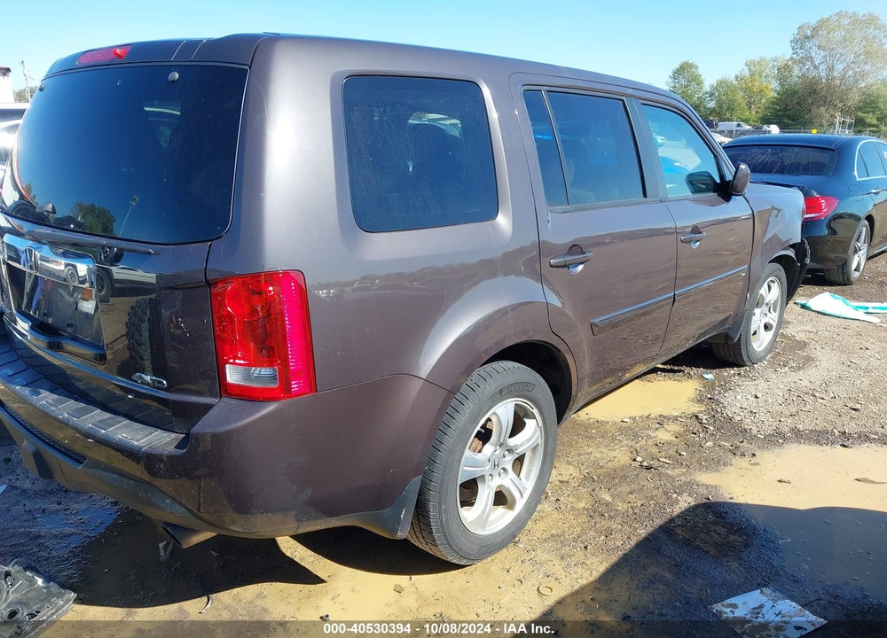 2015 HONDA PILOT EX-L VIN: 5FNYF4H56FB010938