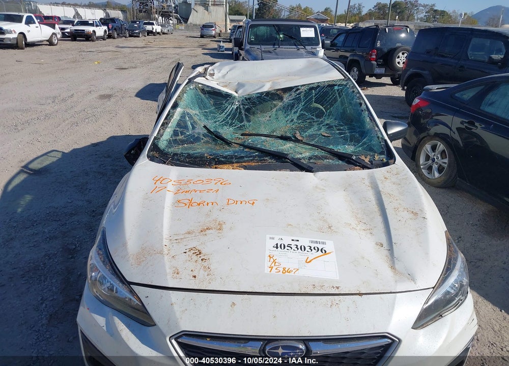 2017 SUBARU IMPREZA 2.0I VIN: 4S3GKAA66H3621898