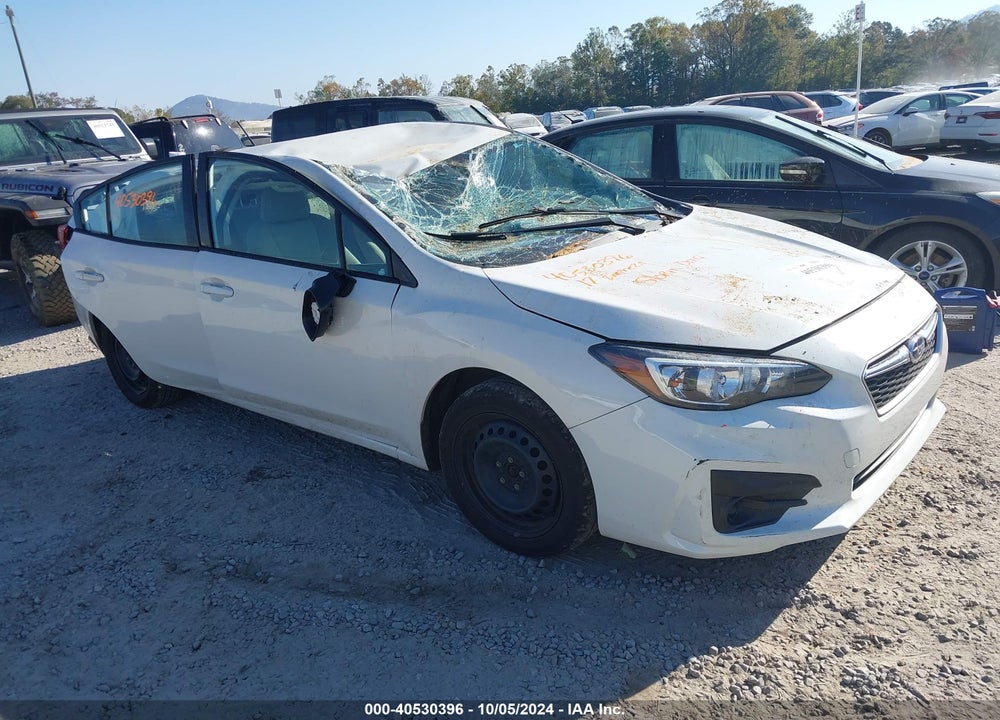 2017 SUBARU IMPREZA 2.0I VIN: 4S3GKAA66H3621898