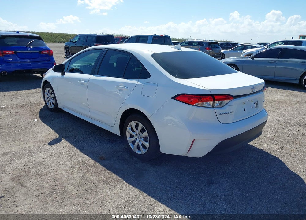 2024 TOYOTA COROLLA LE VIN: 5YFB4MDE0RP134620